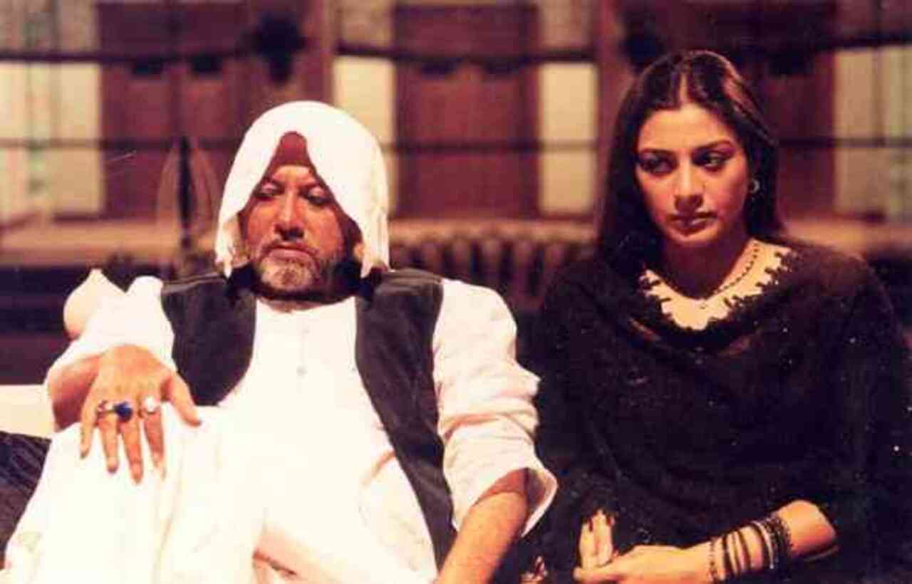 Maqbool (2003) 
Directed by Vishal Bhardwaj, Maqbool is adapted from Shakespeare's popular play 'Macbeth'.  The film stars Irrfan, Tabu, Pankaj Kapur, Naseeruddin Shah, Om Puri, Piyush Mishra, Murali Sharma and Masumeh Makhija 